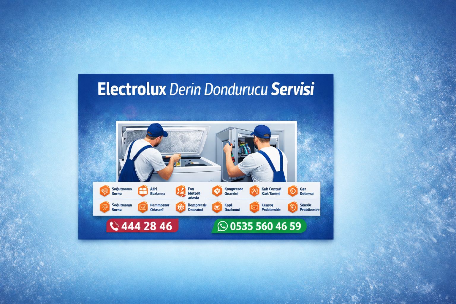 Electrolux Derin Dondurucu Servisi